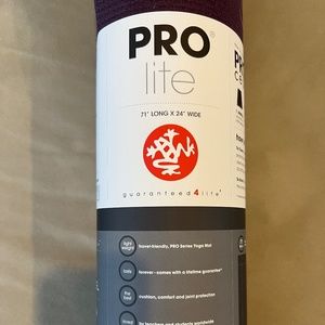 Manduka PRO lite Yoga Mat-Brand New, Plum Color